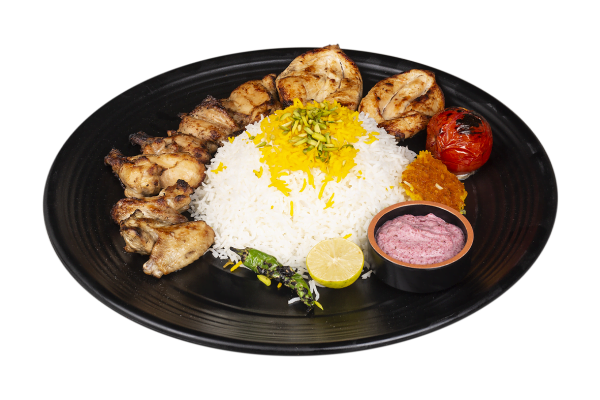 چلو جوجه با استخوان